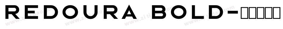 Redoura Bold字体转换